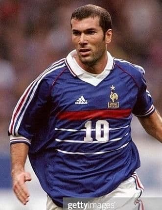 【新品タグ付き】フランス代表/ジネディーヌ・ジダン/H/99年モデル