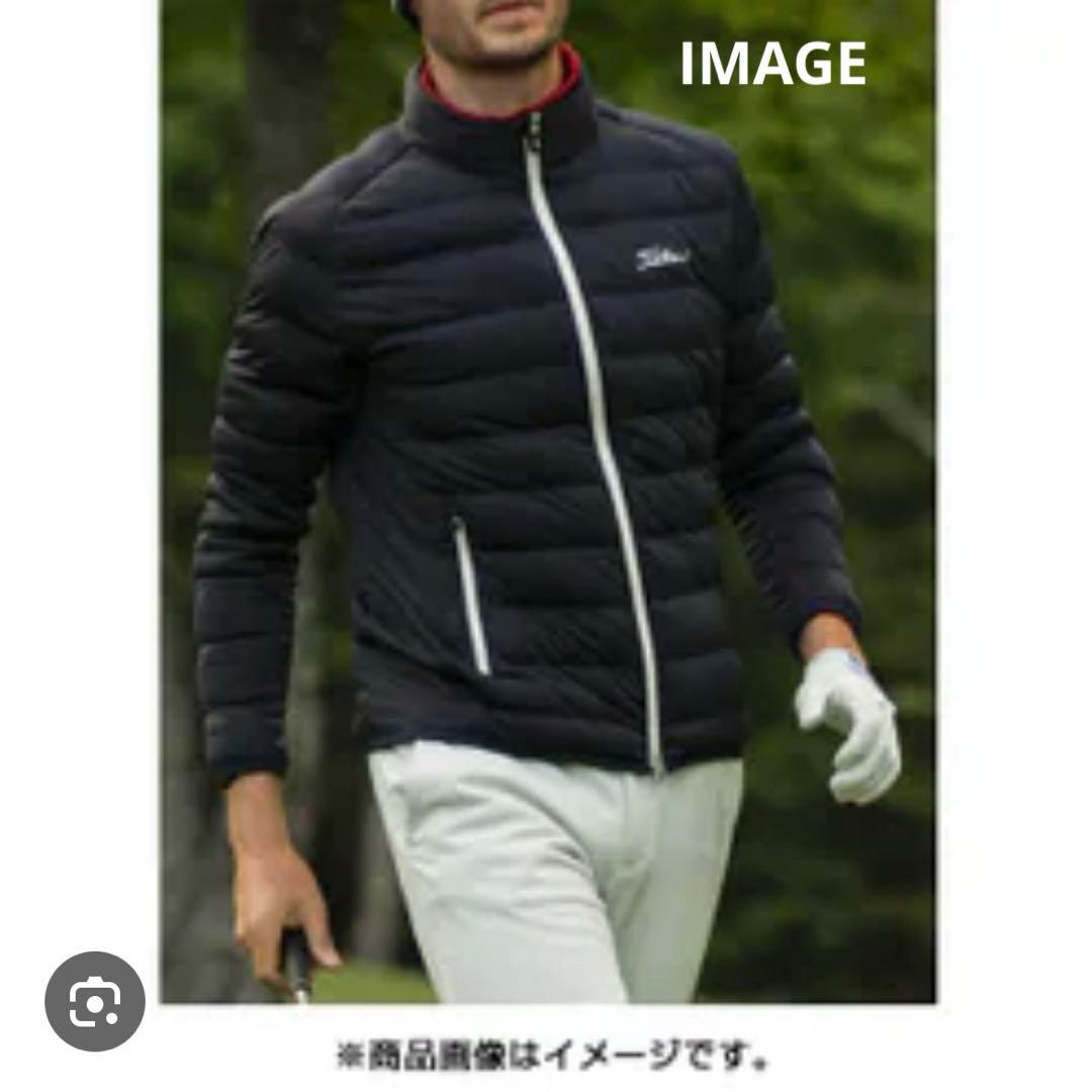 【人気】タイトリスト メンズ ストレッチフルジップ中綿ジャケット LL ネイビー