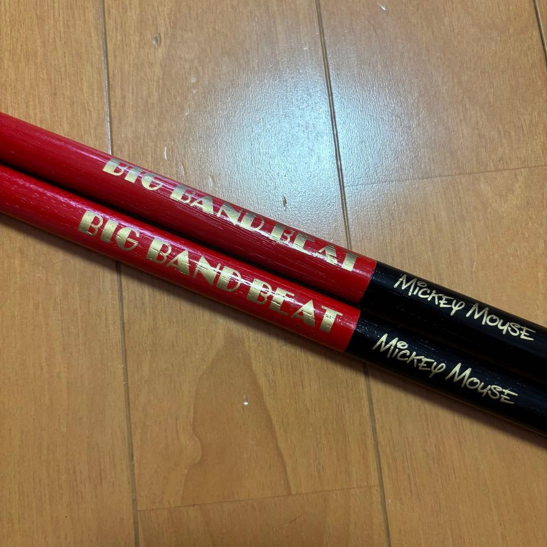 9/30限定価格★BIG BAND BEATミッキー ドラムスティック
