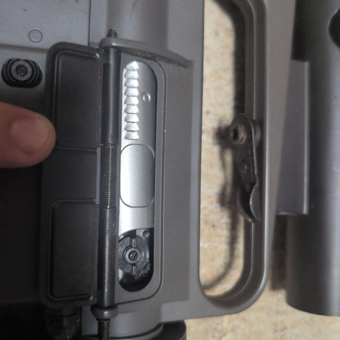 東京マルイ 電動ガン M16A2+他社製M203付き（モスカートランチャー）