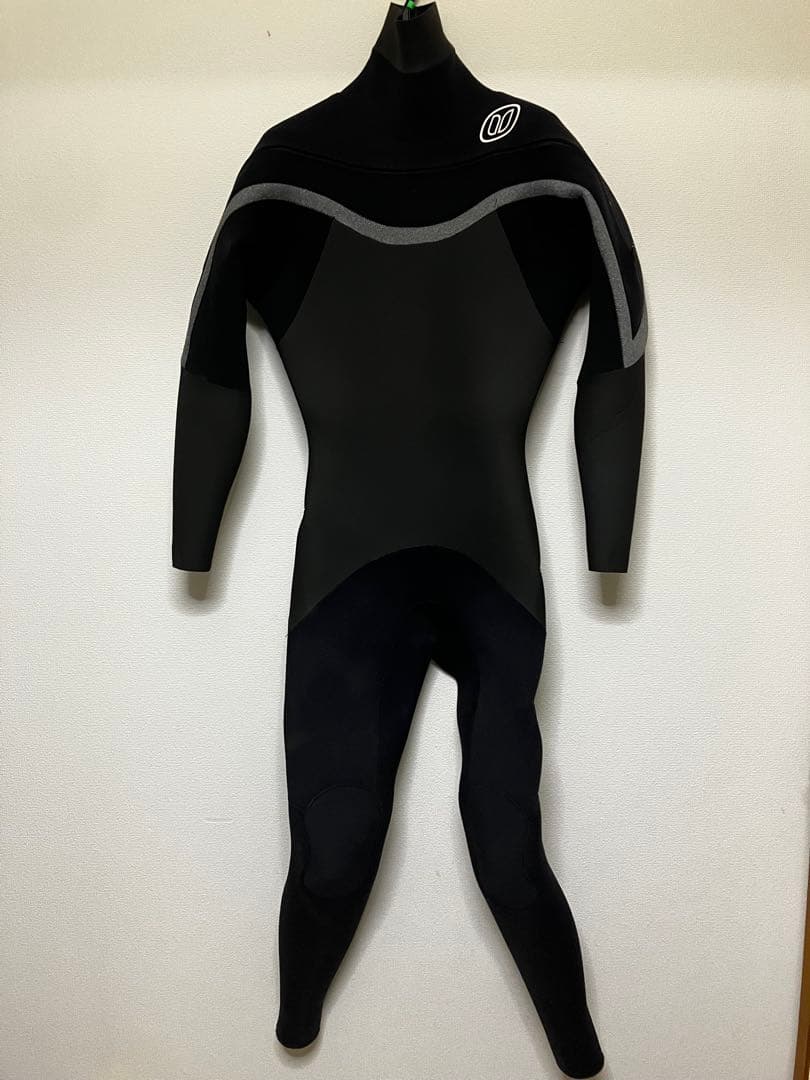 Refrus フルスーツ ブラック/グレー　M size