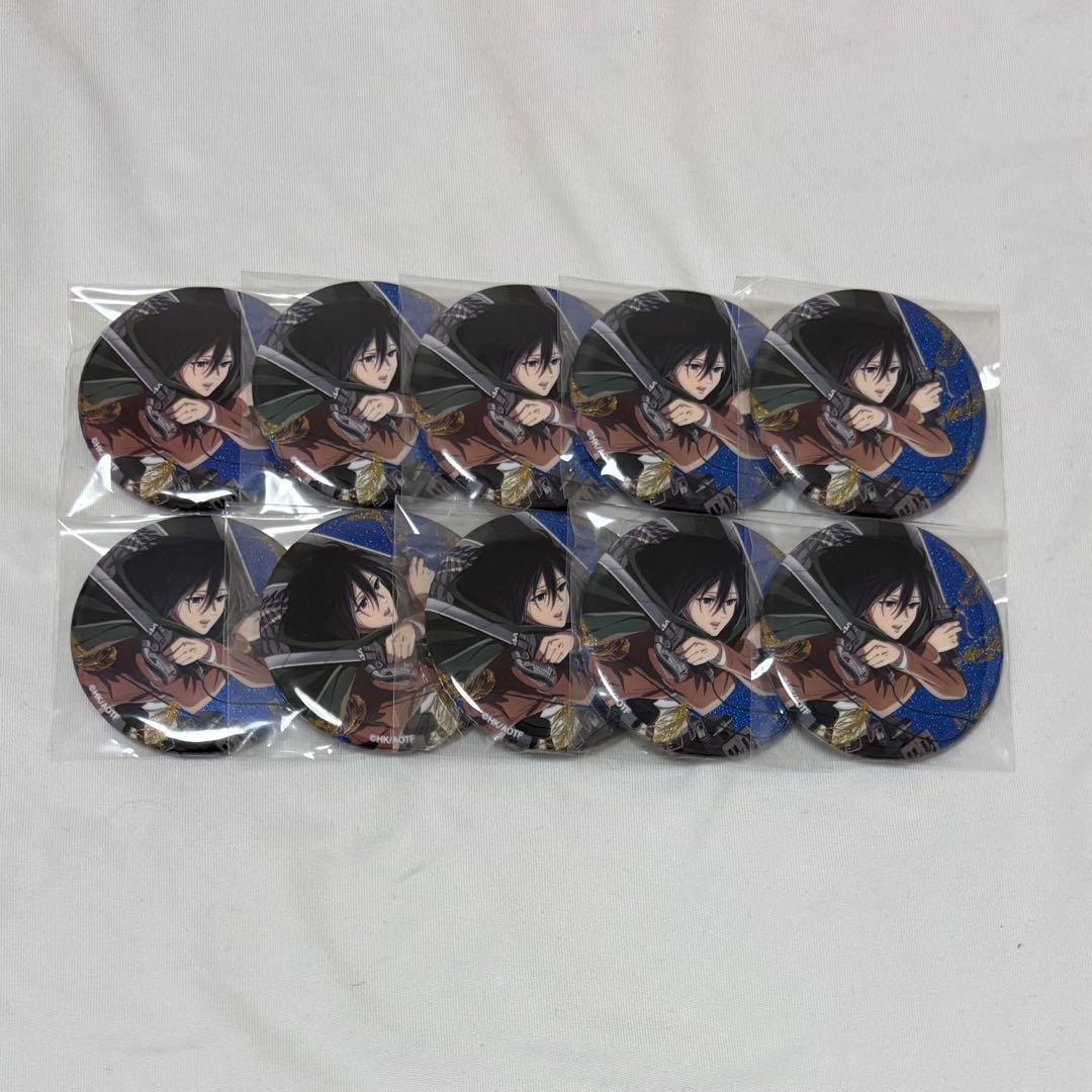 進撃の巨人 ミカサ 缶バッジ