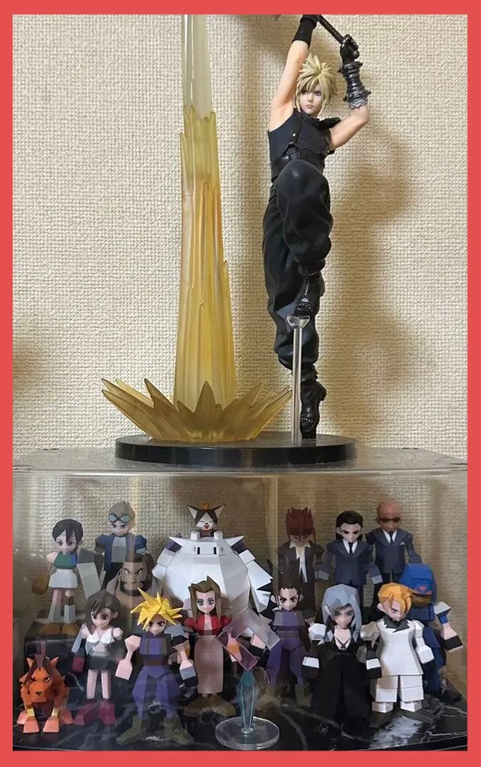 FF7 一番くじ A賞 クラウド B賞 D賞 E賞×3 G賞×8ザックス込み