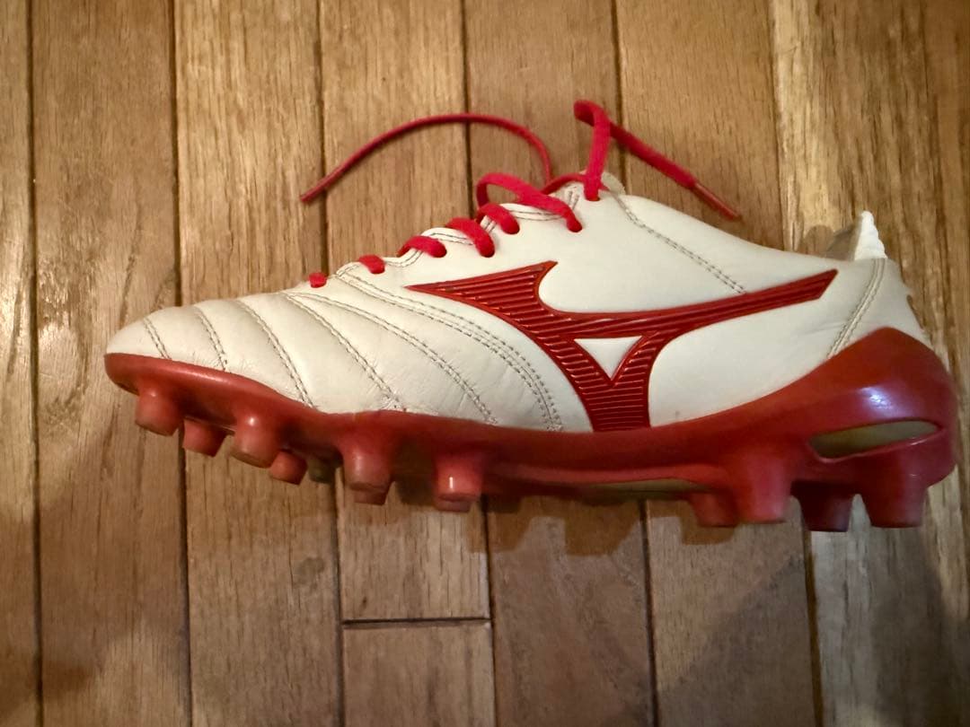 ミズノモレリアネオMizuno Morelia F9T ホワイト/レッド