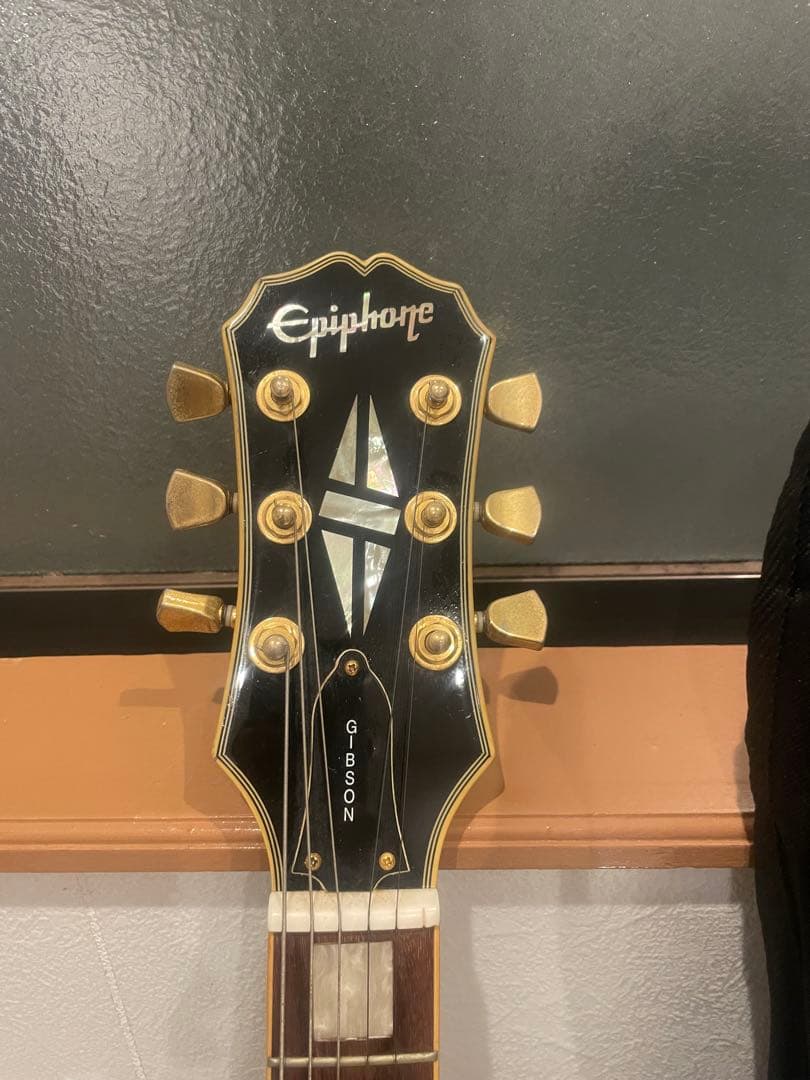 Fシリアル Epiphone レスポールカスタム ブラック