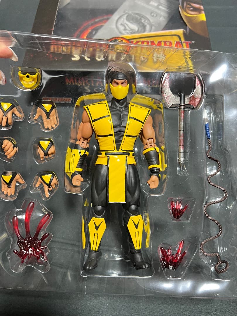 モータルコンバット ストーム コレクタブルズ スコーピオン 1/12