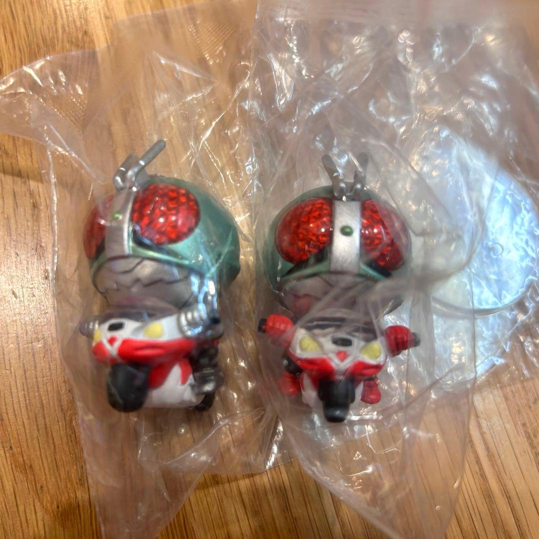 仮面ライダーアクションライド 仮面ライダー1号　2号　セット　ガチャ　フィギュア