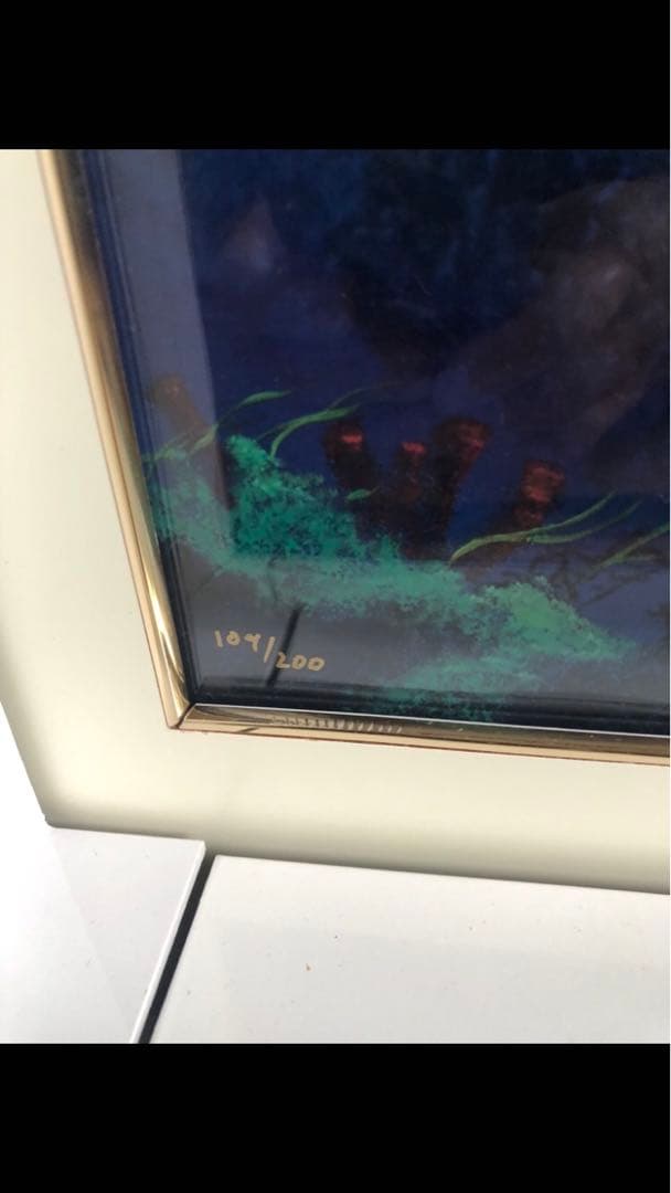 未使用　クリスチャン　ラッセン　シルクスクリーン