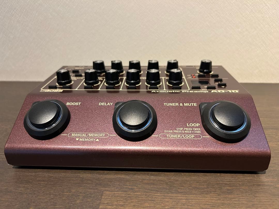 ギター BOSS AD-10 Acoustic Preamp