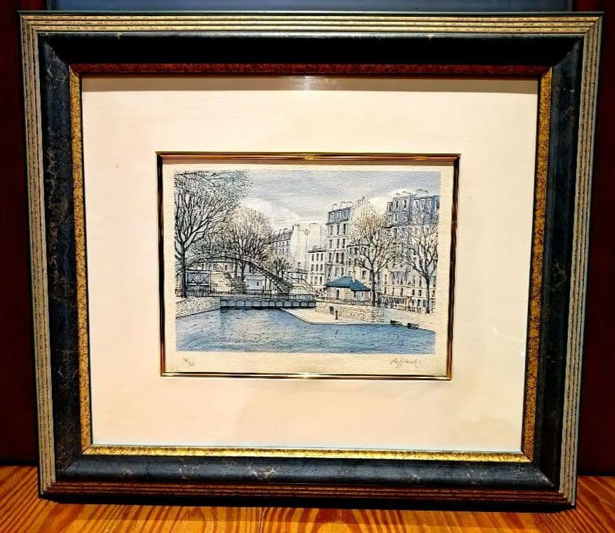 ロルフ・ラフルスキー 額装 サイン シリアル