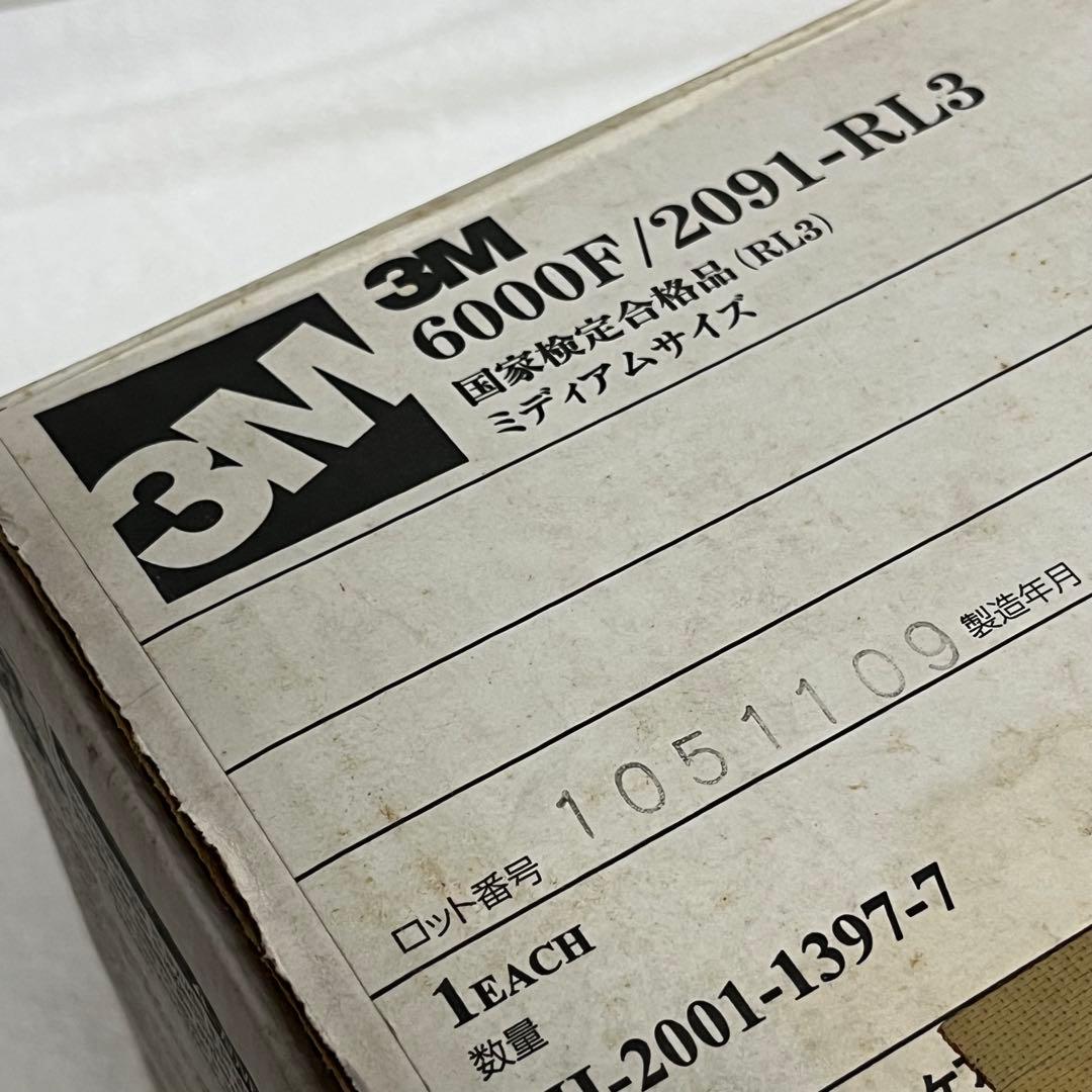 3M 6000F/2091 P100 アスベスト防塵マスク ★スリーエム1個入り