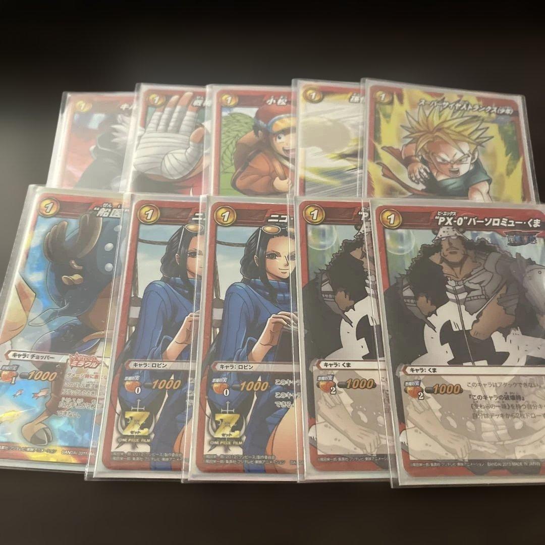 ミラクルバトルカードダス　ミラバト　ワンピース　赤覇気デッキ