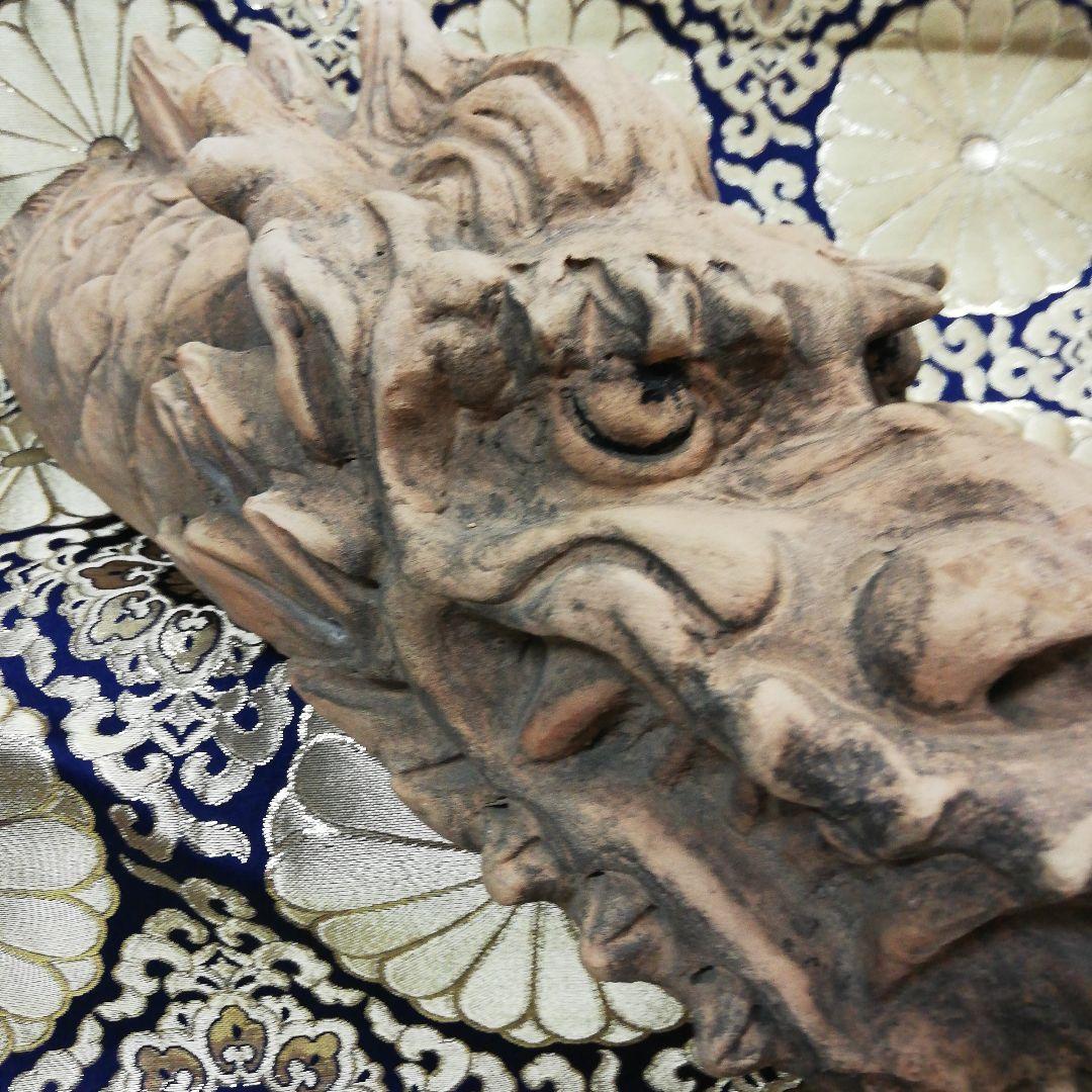 江戸時代極稀少レア博物館級超絶技巧古寺仏教美術龍之口手練陶器時代物コレクション