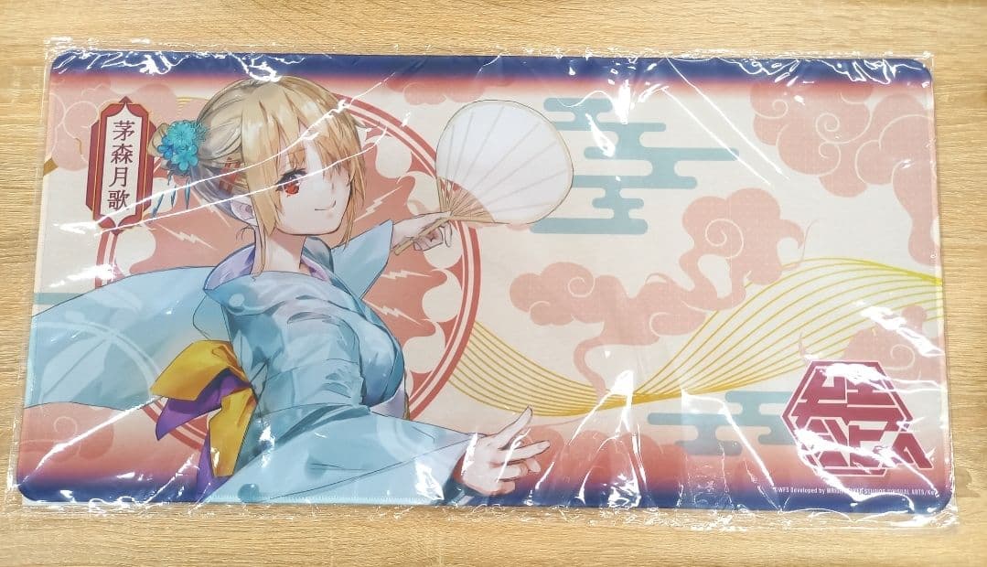 茅森月歌 浴衣 ヘブバン ヘブンバーンズレッド ゲームマット デスクマット