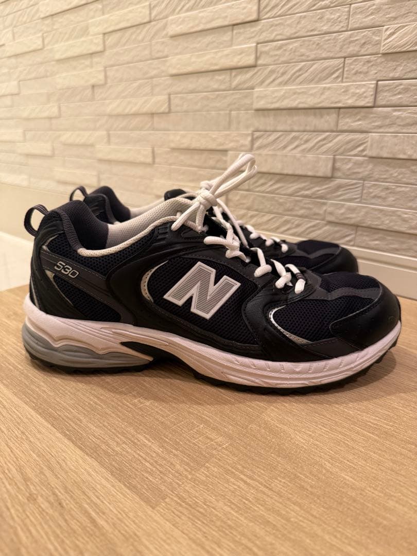 New Balance 530 黒/白 シューズ　GOLF