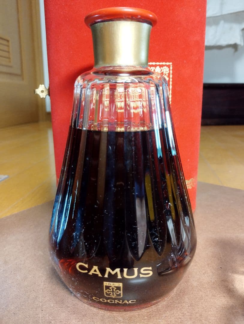 【新品未使用】古酒　CAMUS　カミュ　バカラクリスタル　コニャック