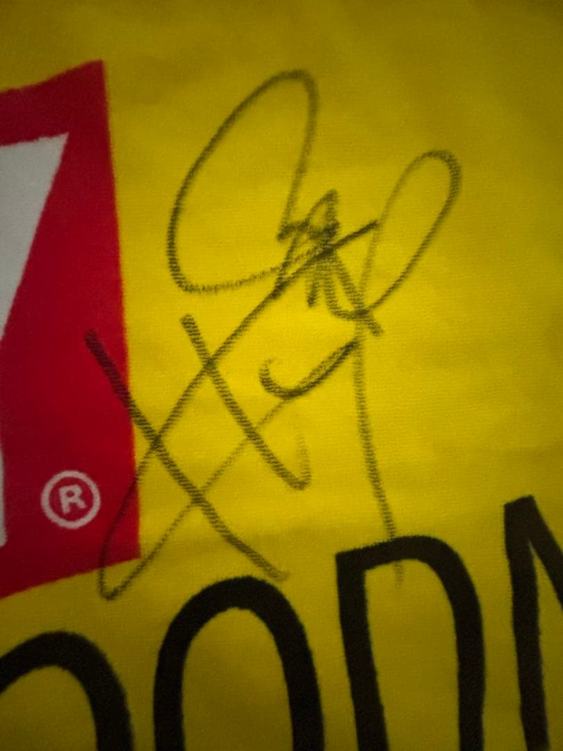 BERRY GOODMAN メンバーサイン入りタオル