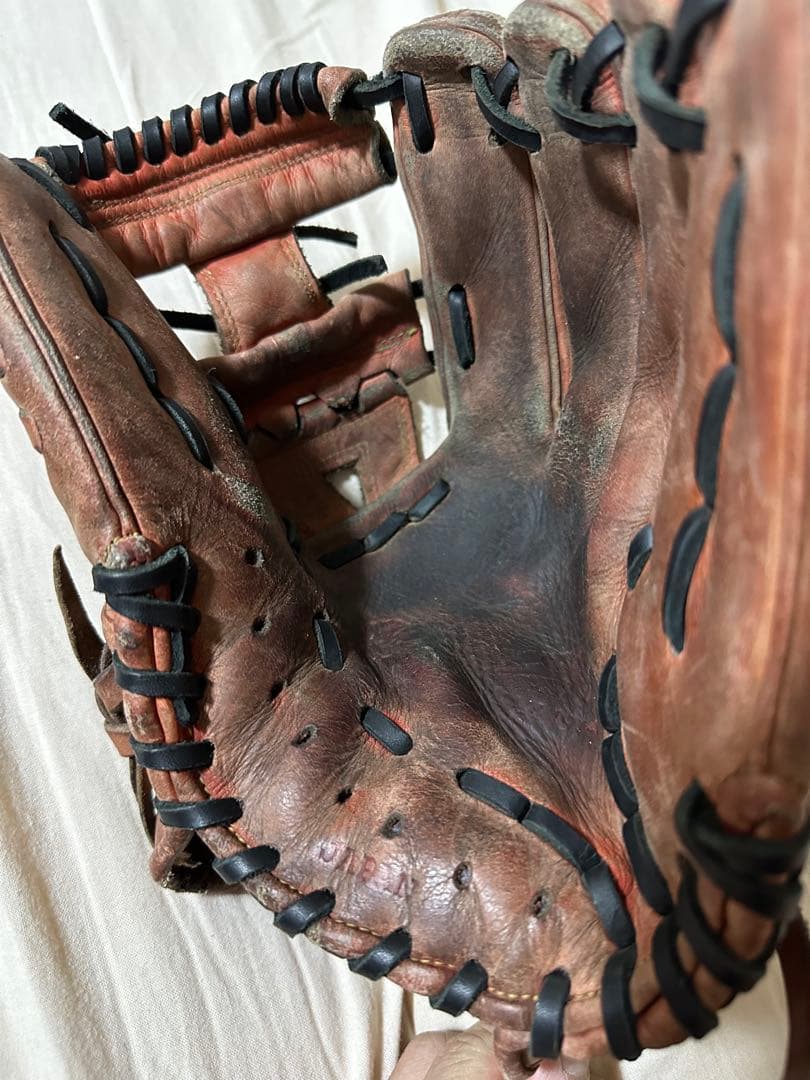 Wilson レザー 硬式グローブ ブラウン