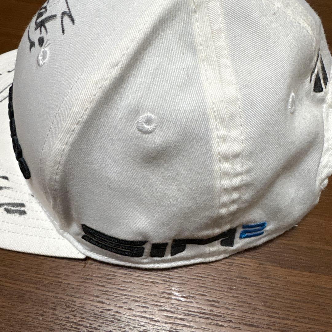 脇元華　山路晶　永峰咲希　サイン入りキャップ