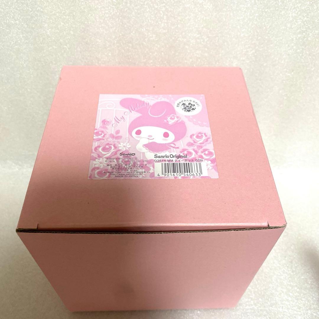 レア　マイメロディ　ピピ　うさみみ　バラ　ティーポット　ポット