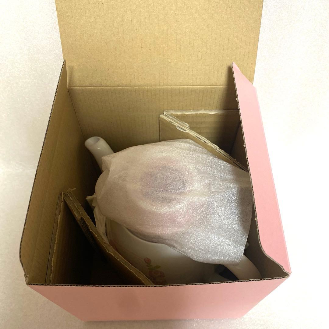 レア　マイメロディ　ピピ　うさみみ　バラ　ティーポット　ポット