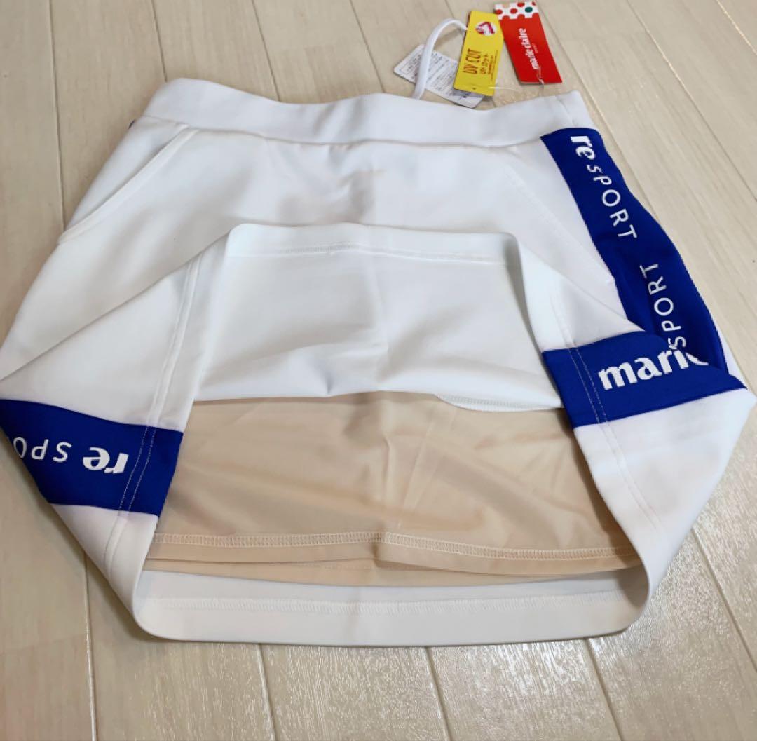 2点■新品■14,080円【マリクレール】LL スカート、レギンスタイツ ゴルフ