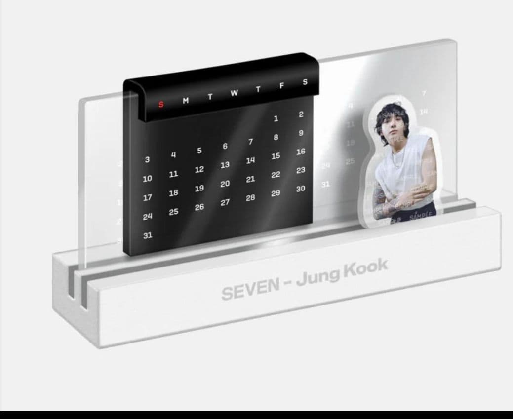 JUNGKOOK　SEVEN　シャツ＆アクリルカレンダー＆キーリング