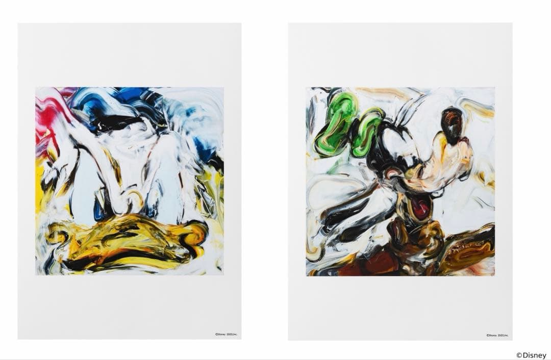 井田幸昌 Disney ポスター2枚セット ディズニー YUKIMASA IDA