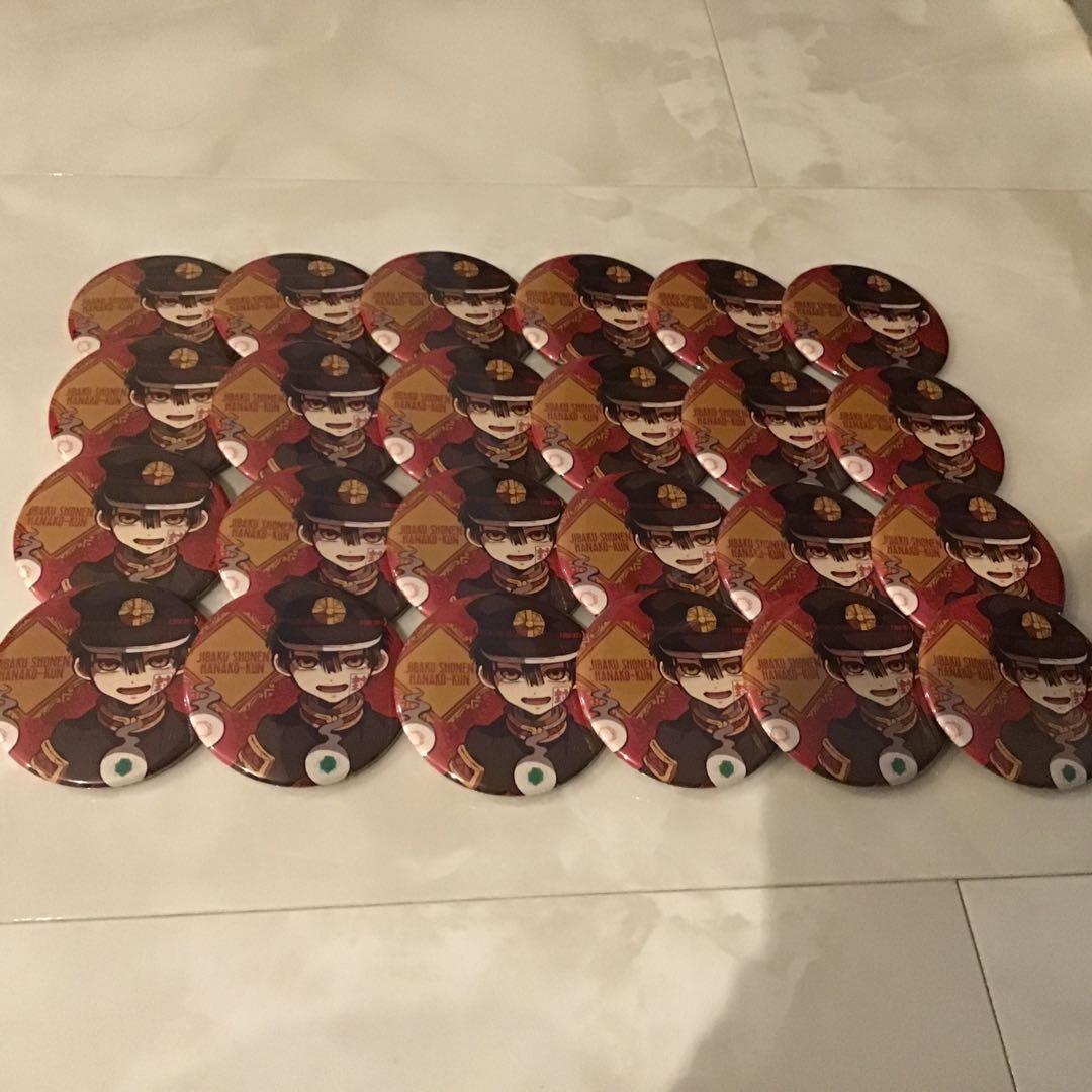地縛少年花子くん 缶バッジ 24個セット レア　マント