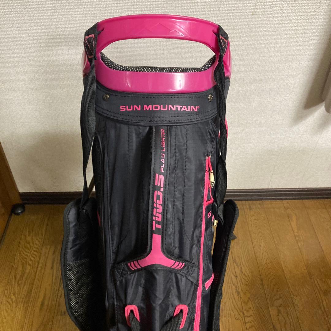 『超軽量』サンマウンテン　スタンド式キャディーバッグ