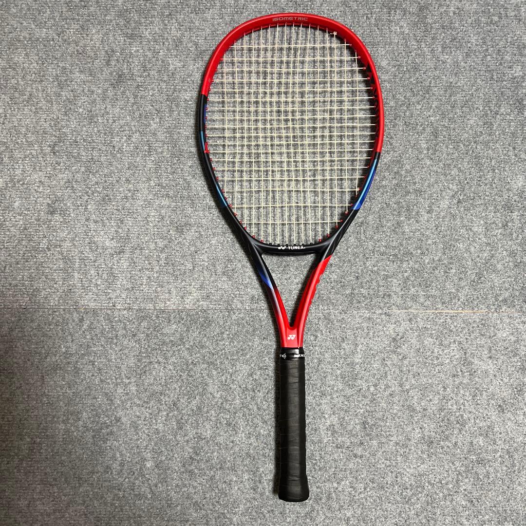 ヨネックステニスラケット　カバー付き