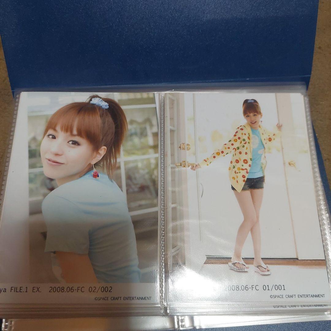 平野綾グッズ　ファンクラブ限定バースデーカード、トレーディング生写真(42種)等