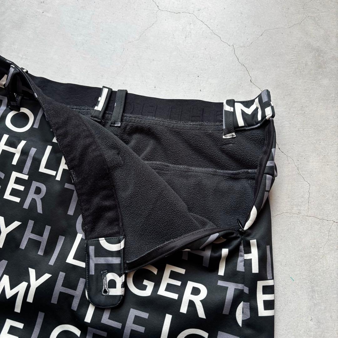   GOLF 総柄 ボンディングスカート 裏地フリース