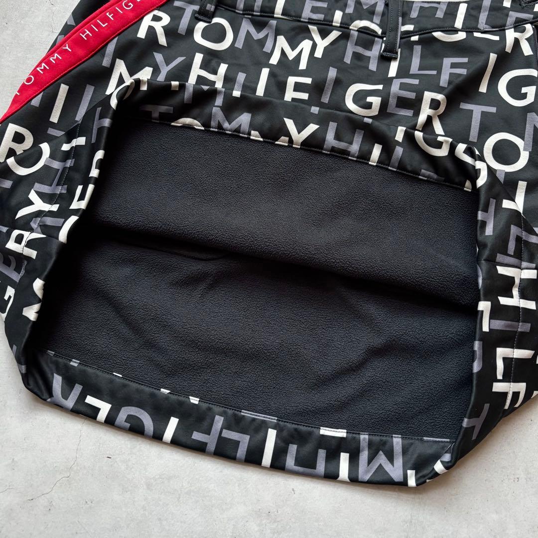   GOLF 総柄 ボンディングスカート 裏地フリース