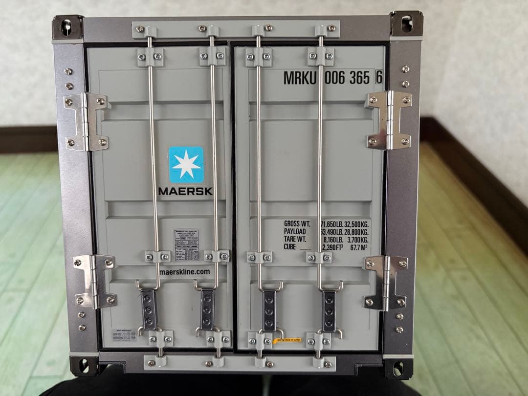 タミヤ1/14RC トレーラー用 40フィートコンテナ 3軸セミトレーラー　荷台