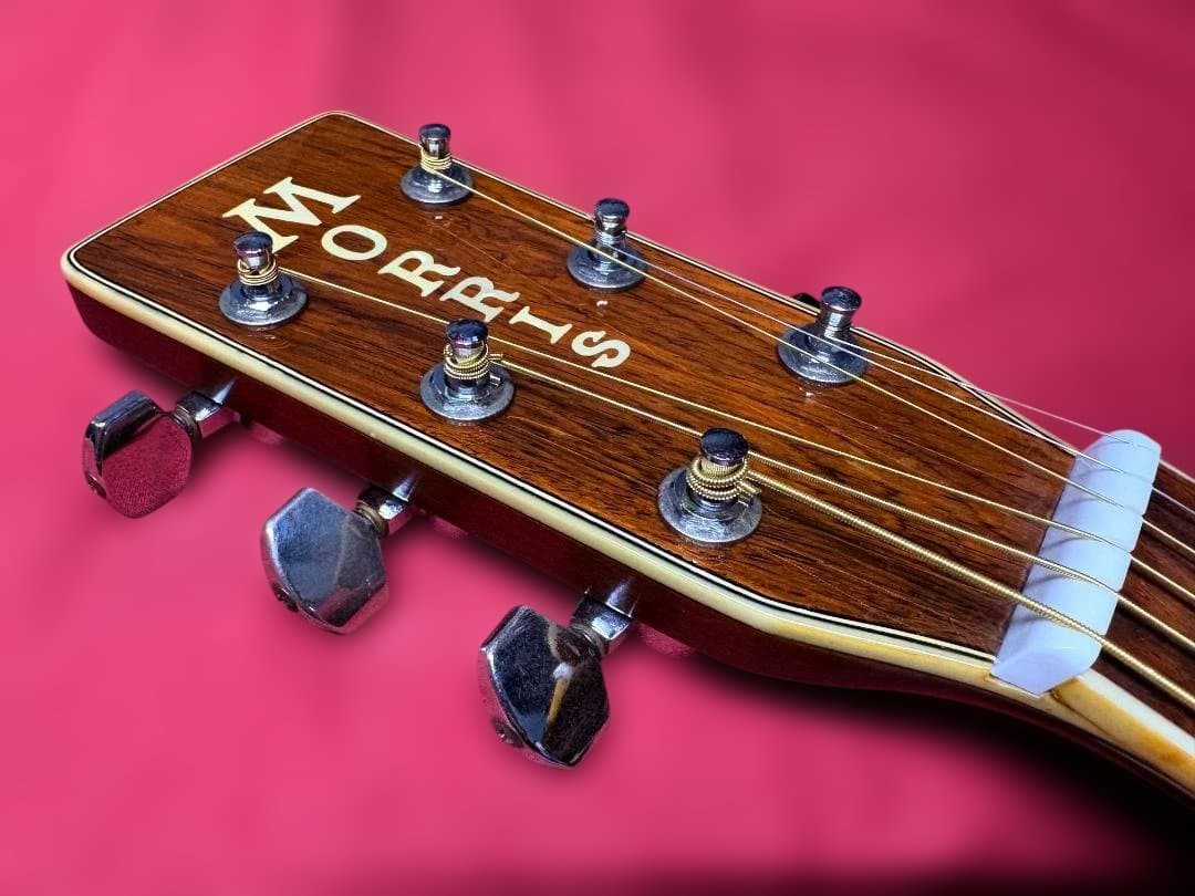 超高級柾目ハカランダ仕様！人気の縦ロゴ・モーリス W-40 ！ 超激鳴・超美品