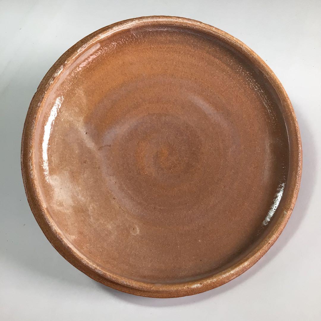 Ｒ３２３　水指　『萩焼』『塔陶山　平野教道造』　共箱　茶道具