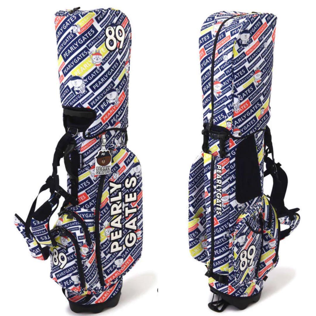 完売 限定モデル⭐️パーリーゲイツ❤️LINE FRIENDS⭐️スタンド式キャディ