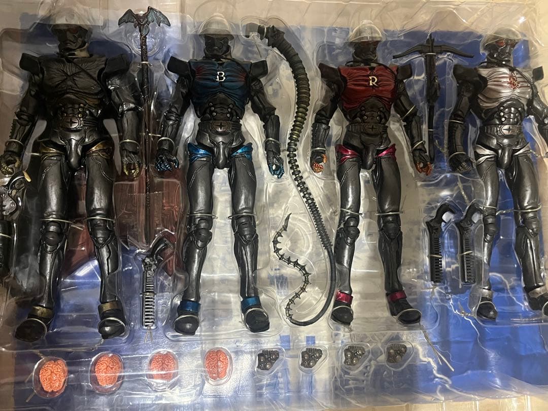 バンダイ SIC 人造人間キカイダー ハカイダー 四人衆