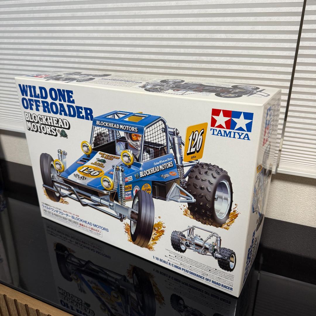 【新品】 ワイルドワンオフローダー BLOCKHEAD MOTORS　タミヤ