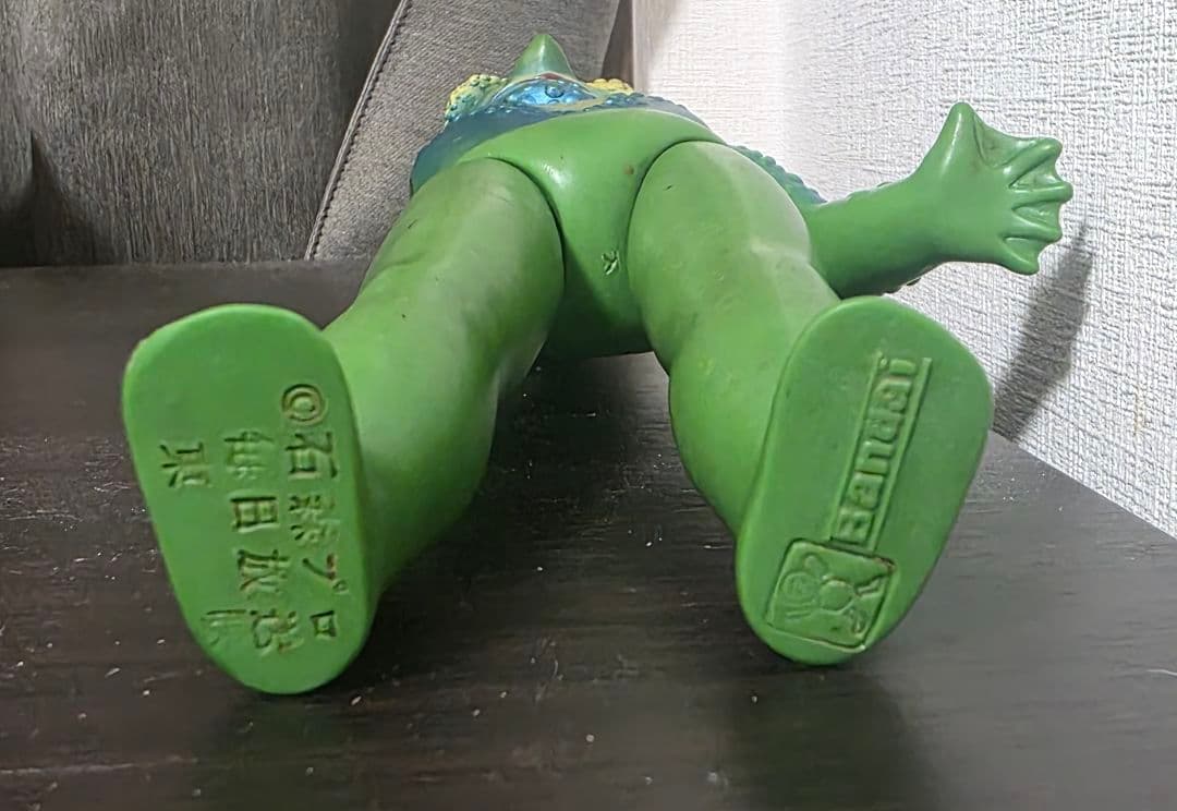 【希少】旧バンダイ 死神カメレオン ソフビ