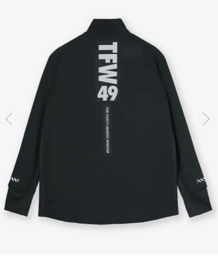 メンズウェア TFW49 TRAINING HALF ZIP L/S TSHIRT