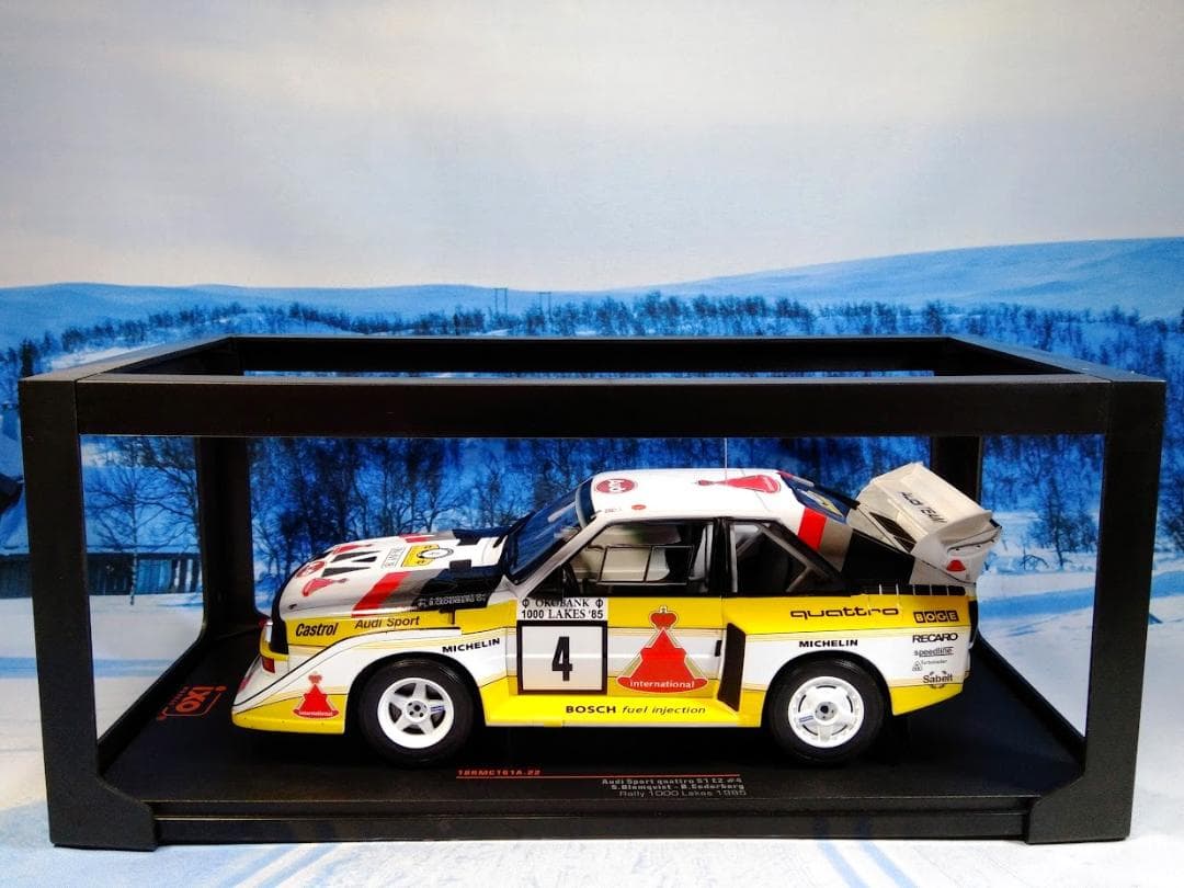 1/18 イクソ　アウディ スポーツ クワトロ S1 E2 1000湖ラリー