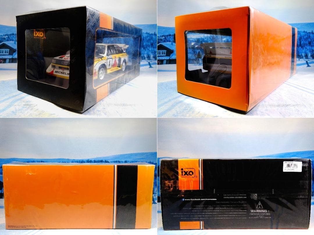 1/18 イクソ　アウディ スポーツ クワトロ S1 E2 1000湖ラリー