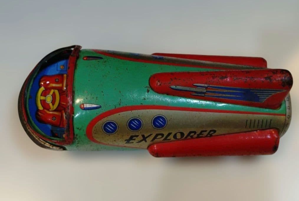 増田屋 宇宙船 planet explorer No.451993ブリキ玩具