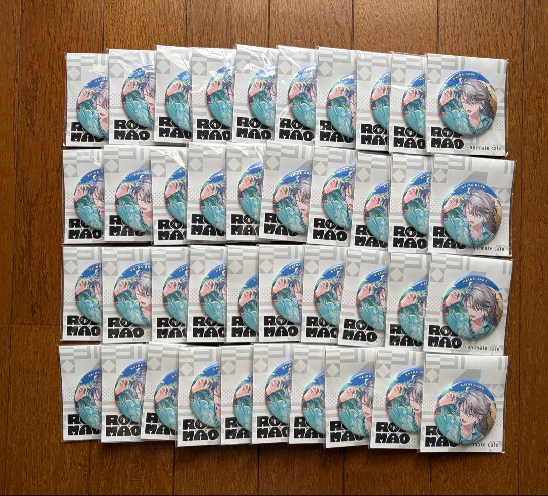 甲斐田晴　アニメイトカフェ　缶バッジ　ろふまお