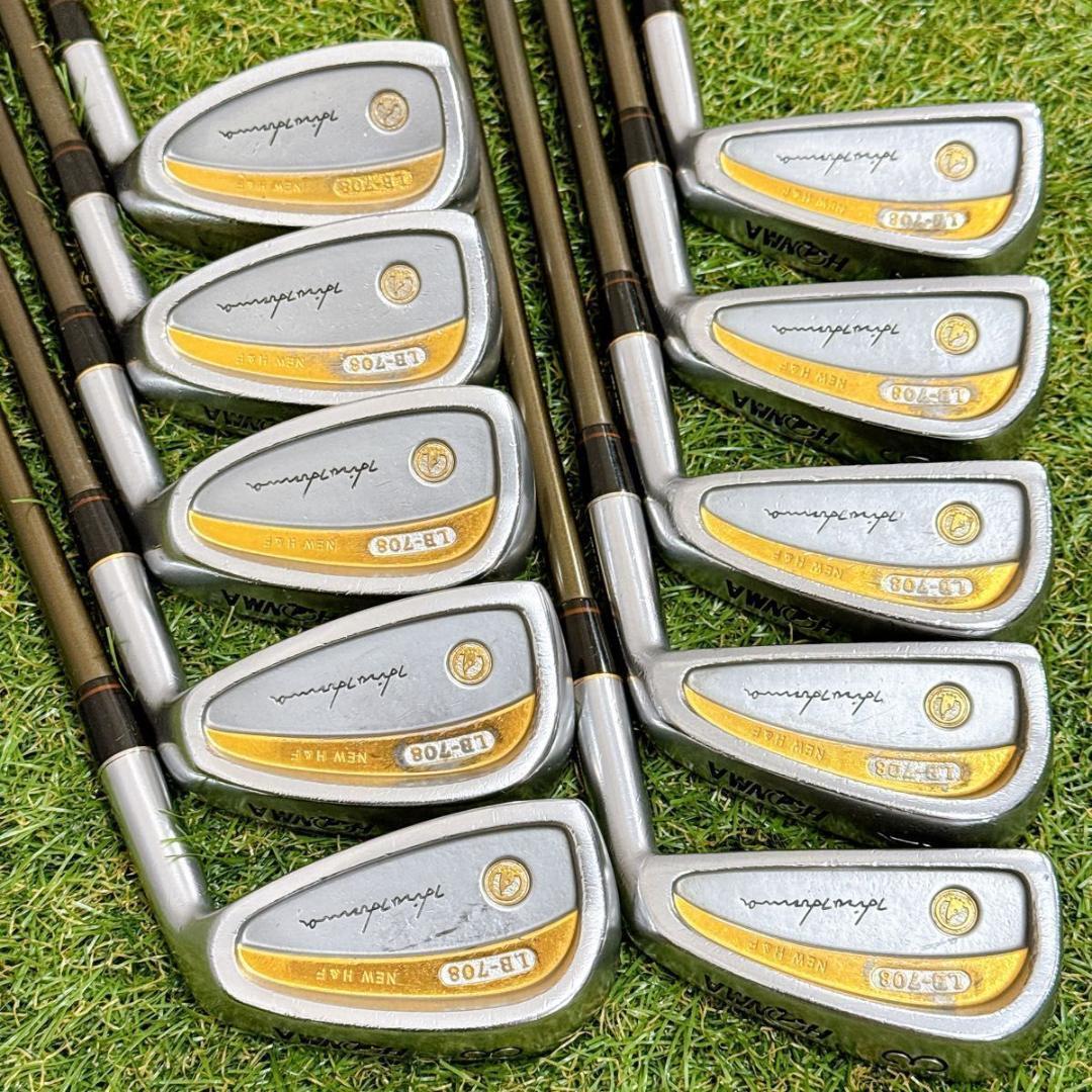 HONMA LB-708 アイアンセット 星4 金モグラ 金帯 【K289】