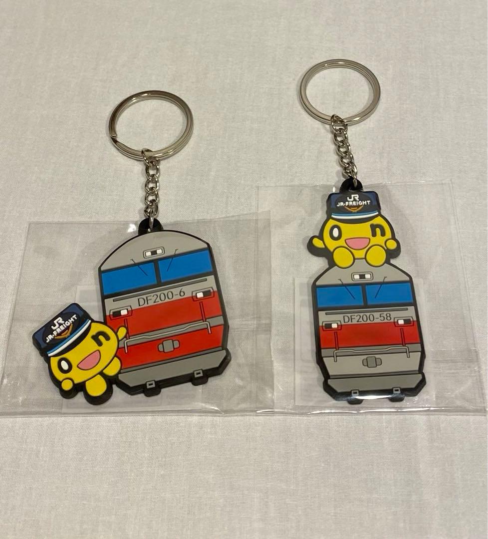 【限定】レッドベア×ｏｎちゃんキーホルダー JR貨物 HTB 鉄道