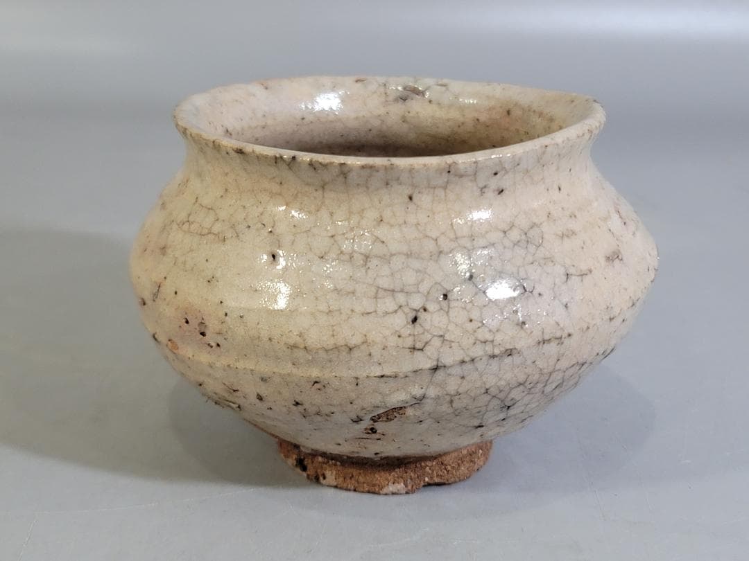 茶道具 古萩 塩筍茶碗 時代物 DT276