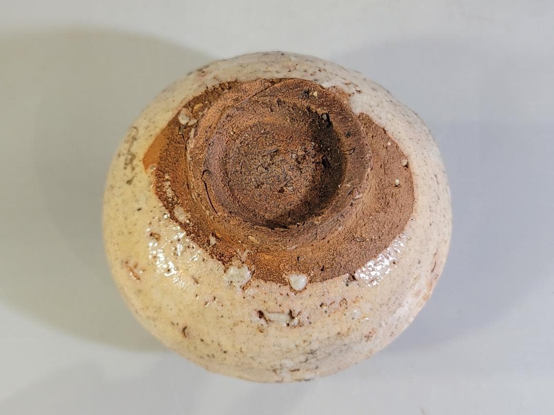 茶道具 古萩 塩筍茶碗 時代物 DT276